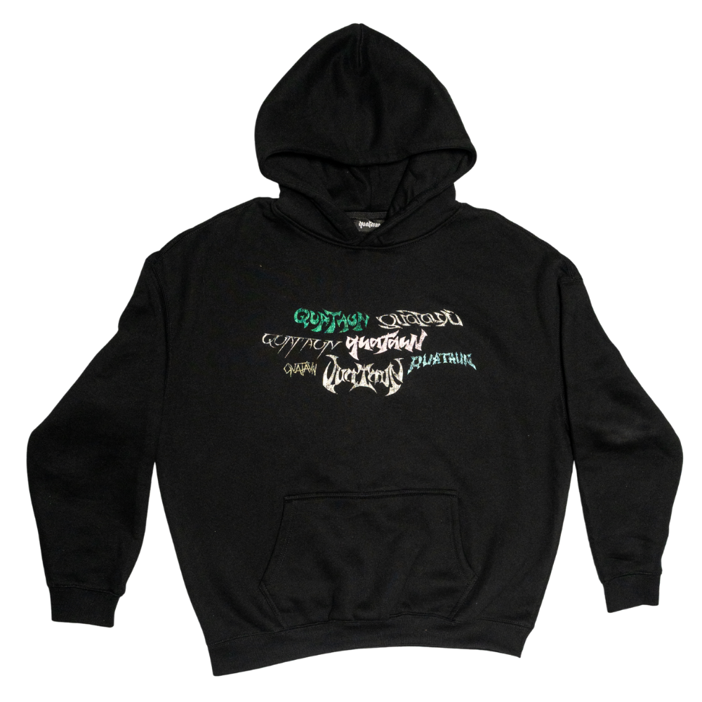 Quataun Typography Hoodie (Limited Edition)