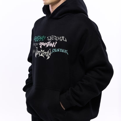 Quataun Typography Hoodie (Limited Edition)